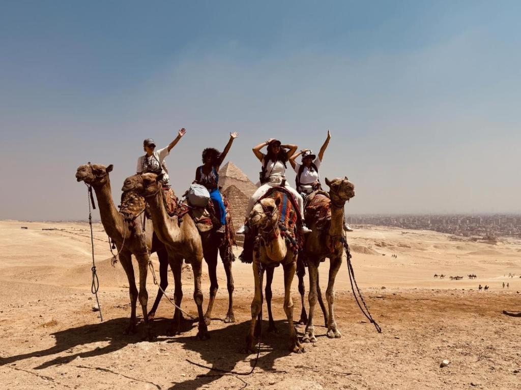 Unique Pyramids Boutique Inn Kafrat al Jabal Bagian luar foto